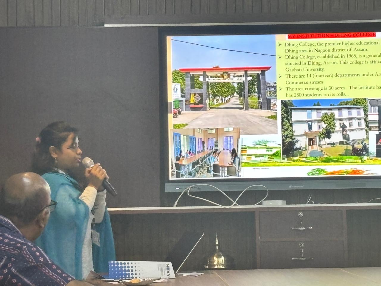 Press Meet of CM green fellowship Awardee student