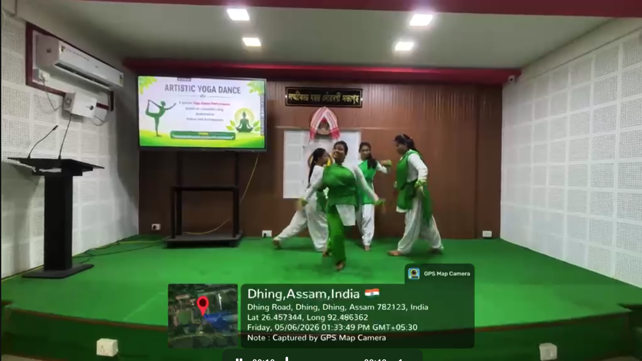 Artistic Yoga Dance